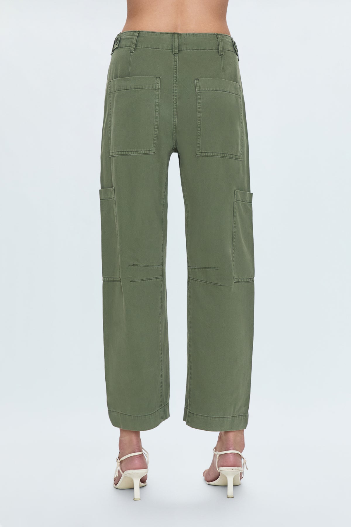 Sabrina Curved Utility Pants- Meadow