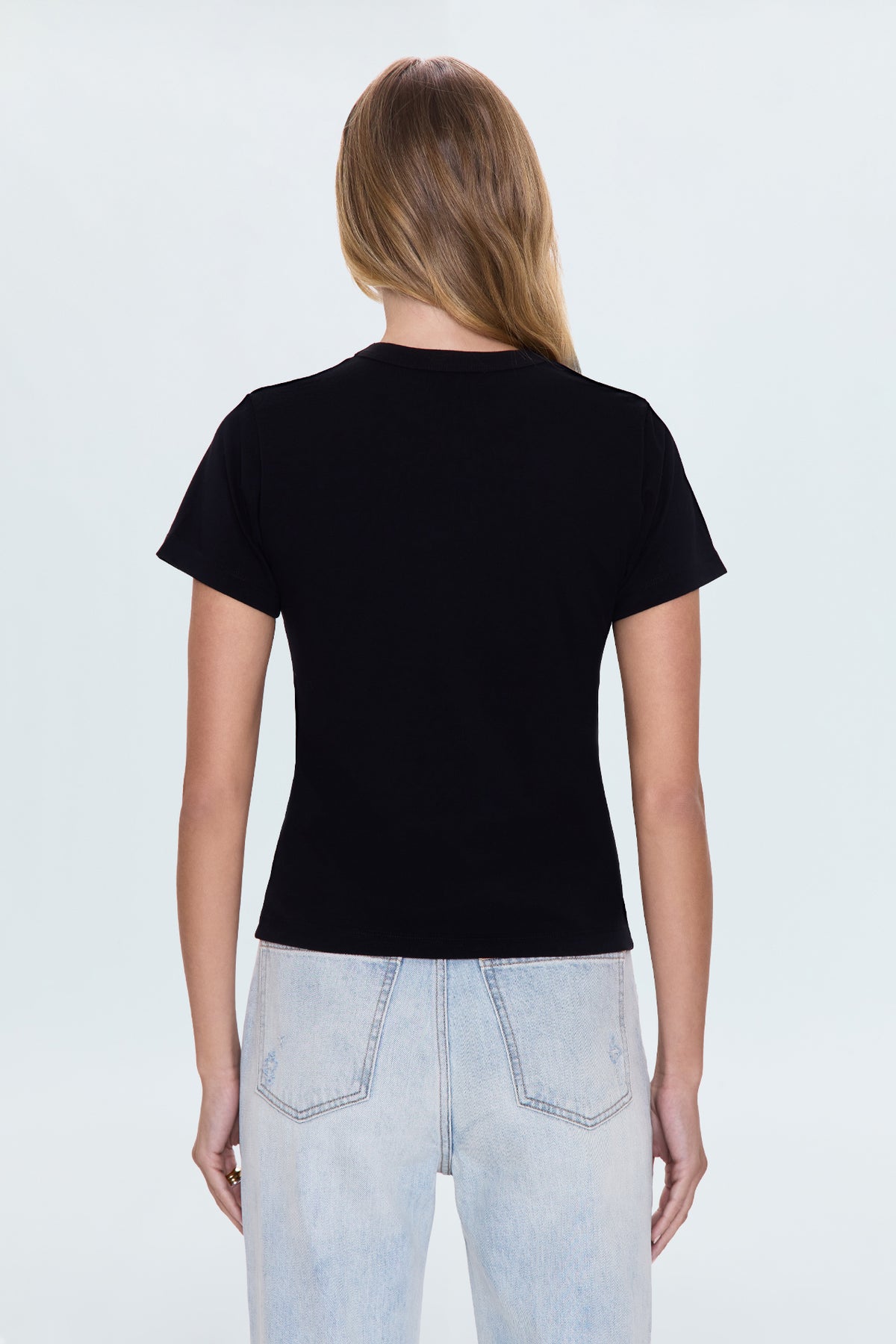 Alba Baby Tee- Noir