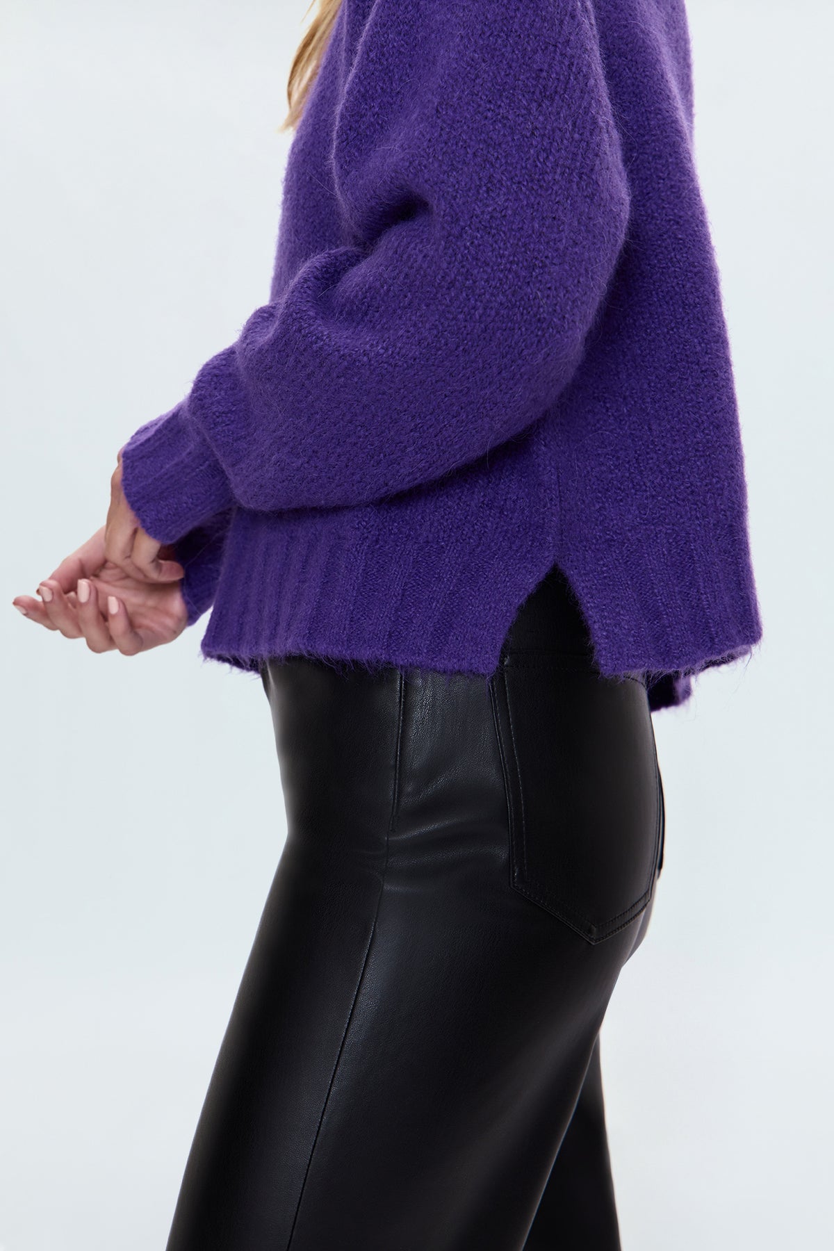 Adina Sweater - Lila Purple