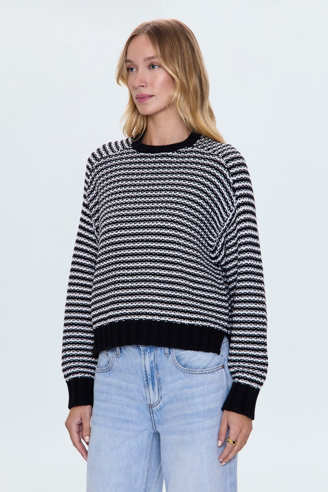 Adina Sweater -  Midnight Stripe