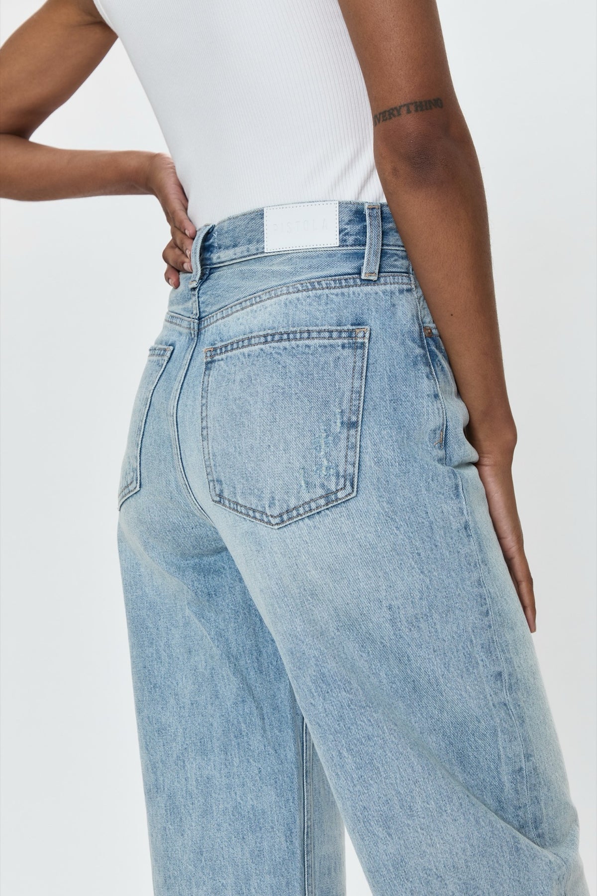 Wes High Rise Barrel Jean - Clever