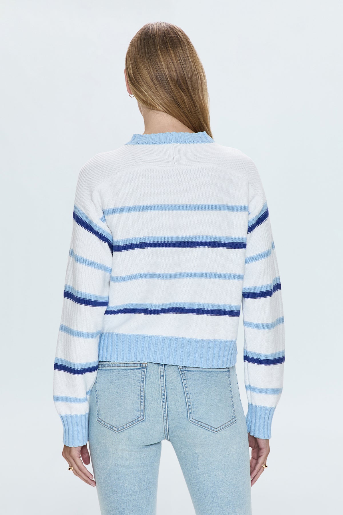 Adina Sweater - Pacific Stripe