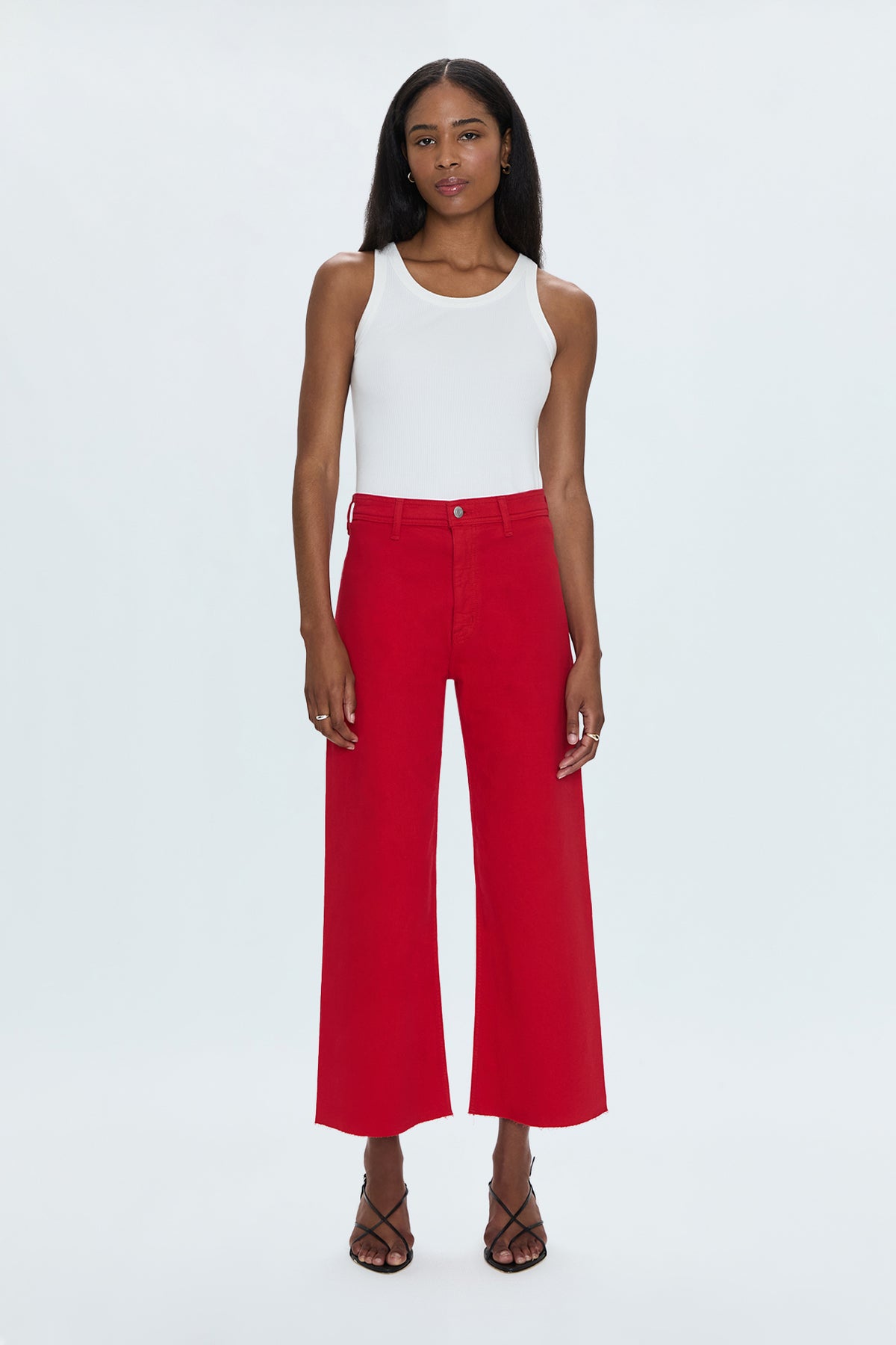 Penny High Rise Wide Jean -  Ruby