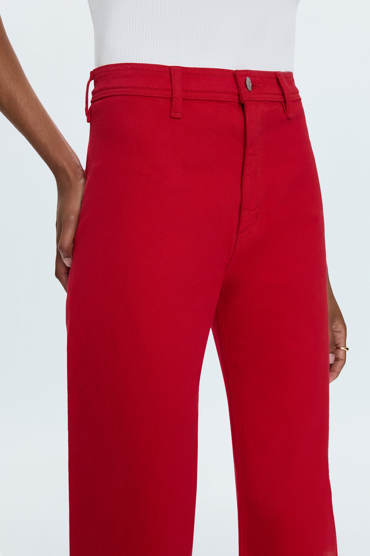 Penny High Rise Wide Jean -  Ruby