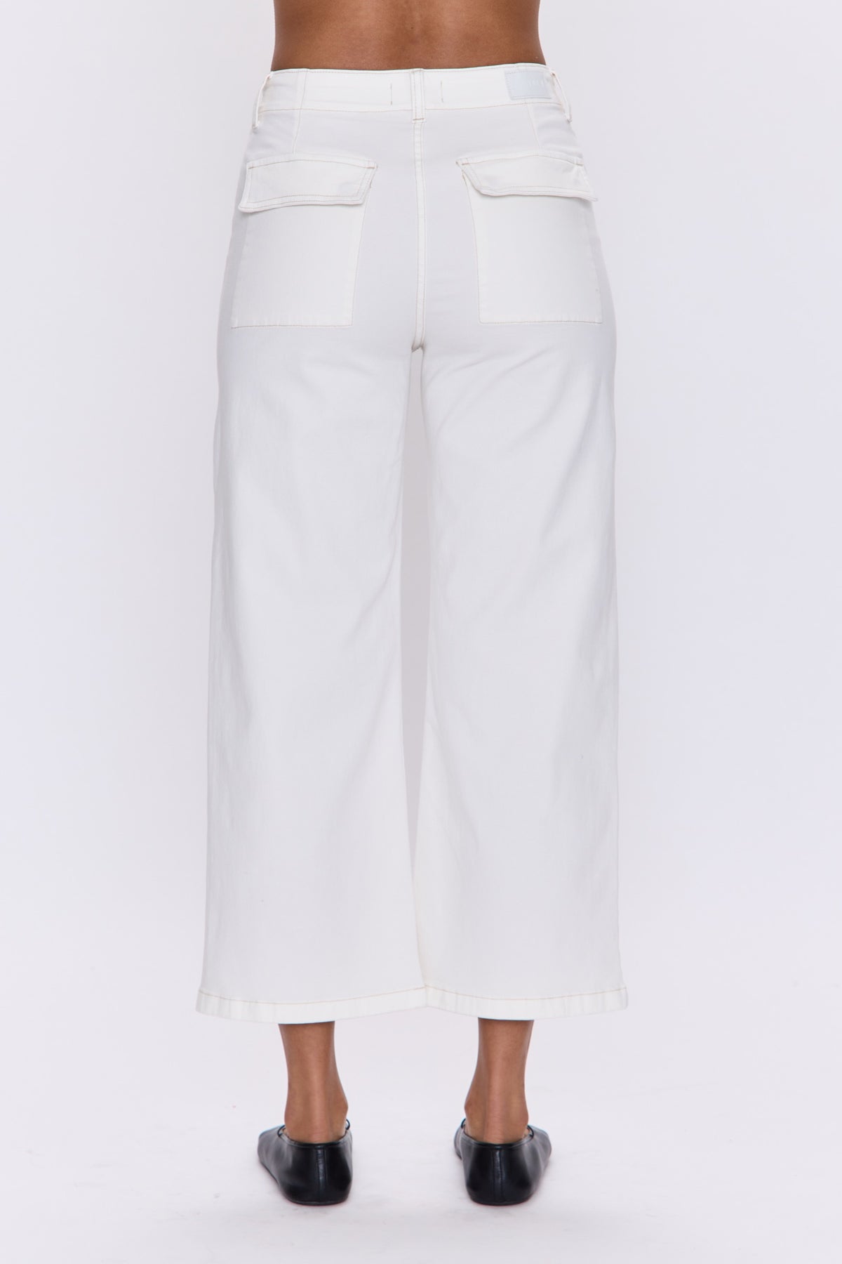 Sophia Wide Leg Pant - Le Blanc