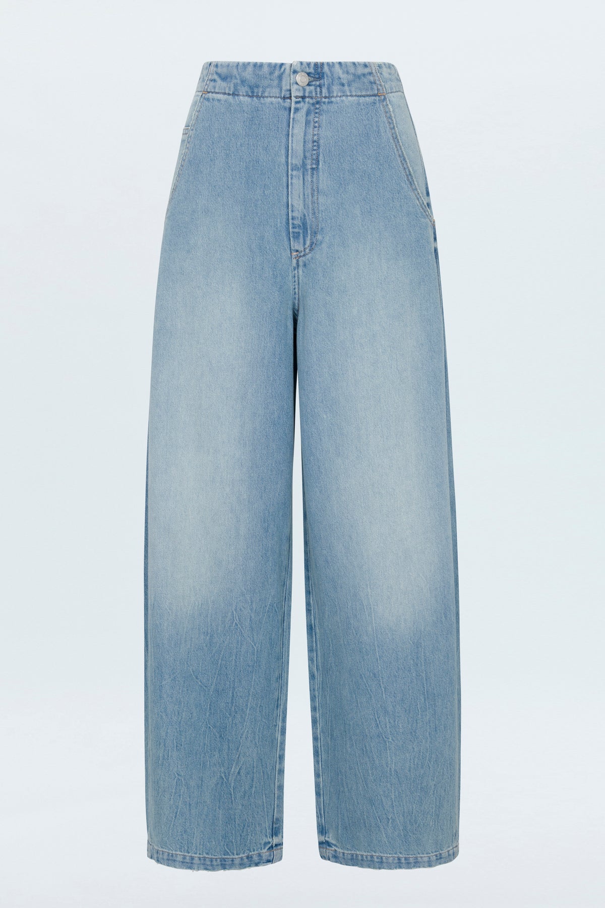 Lottie High Rise Relaxed Bowed Leg Jean - Qualifier