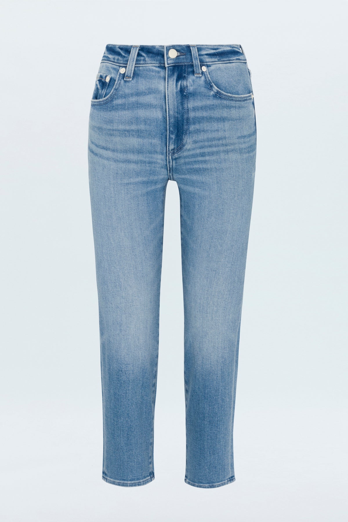 Monroe Crop High Rise Cigarette Jean - Hill