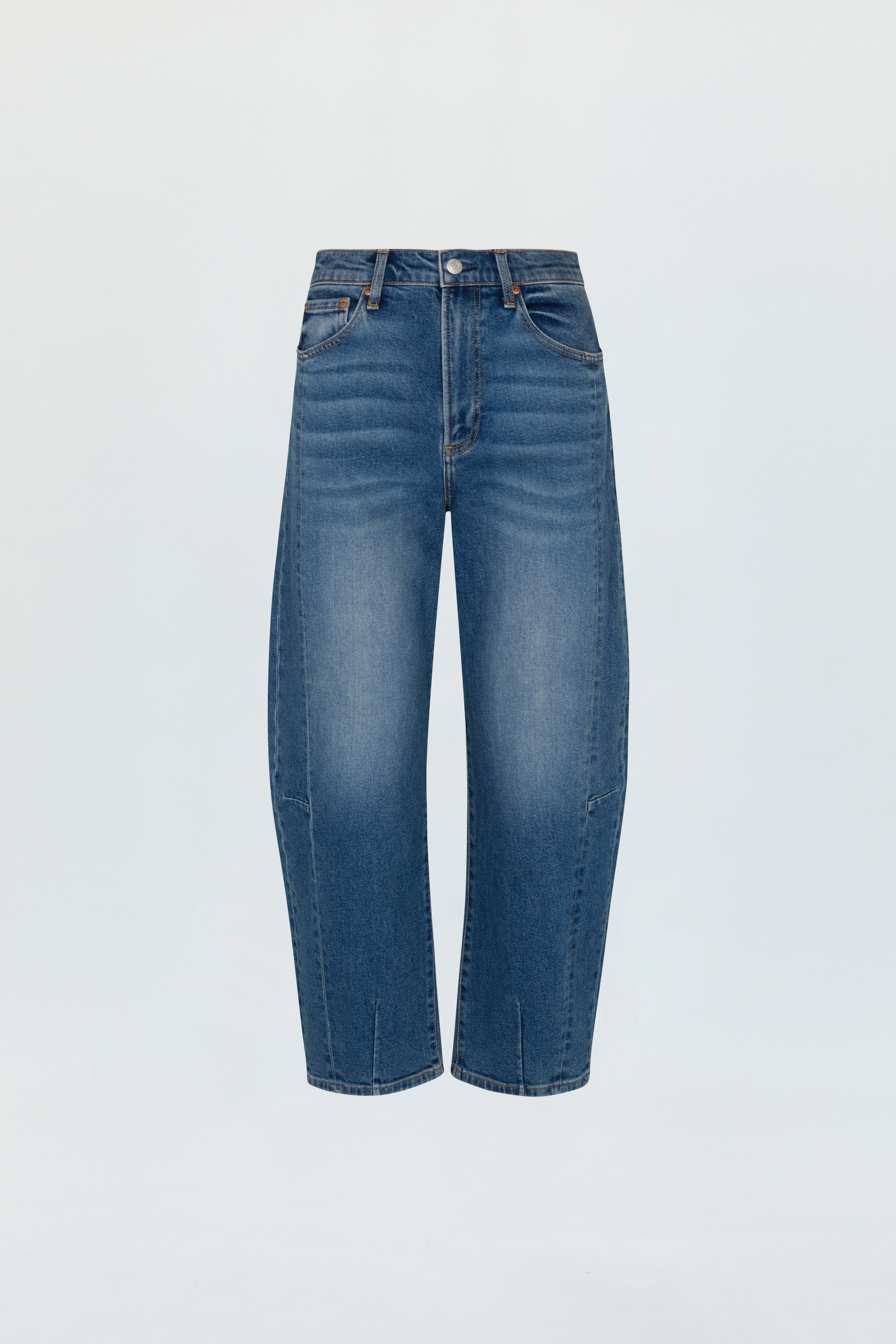 Eli High Rise Barrel Jean - Augustus