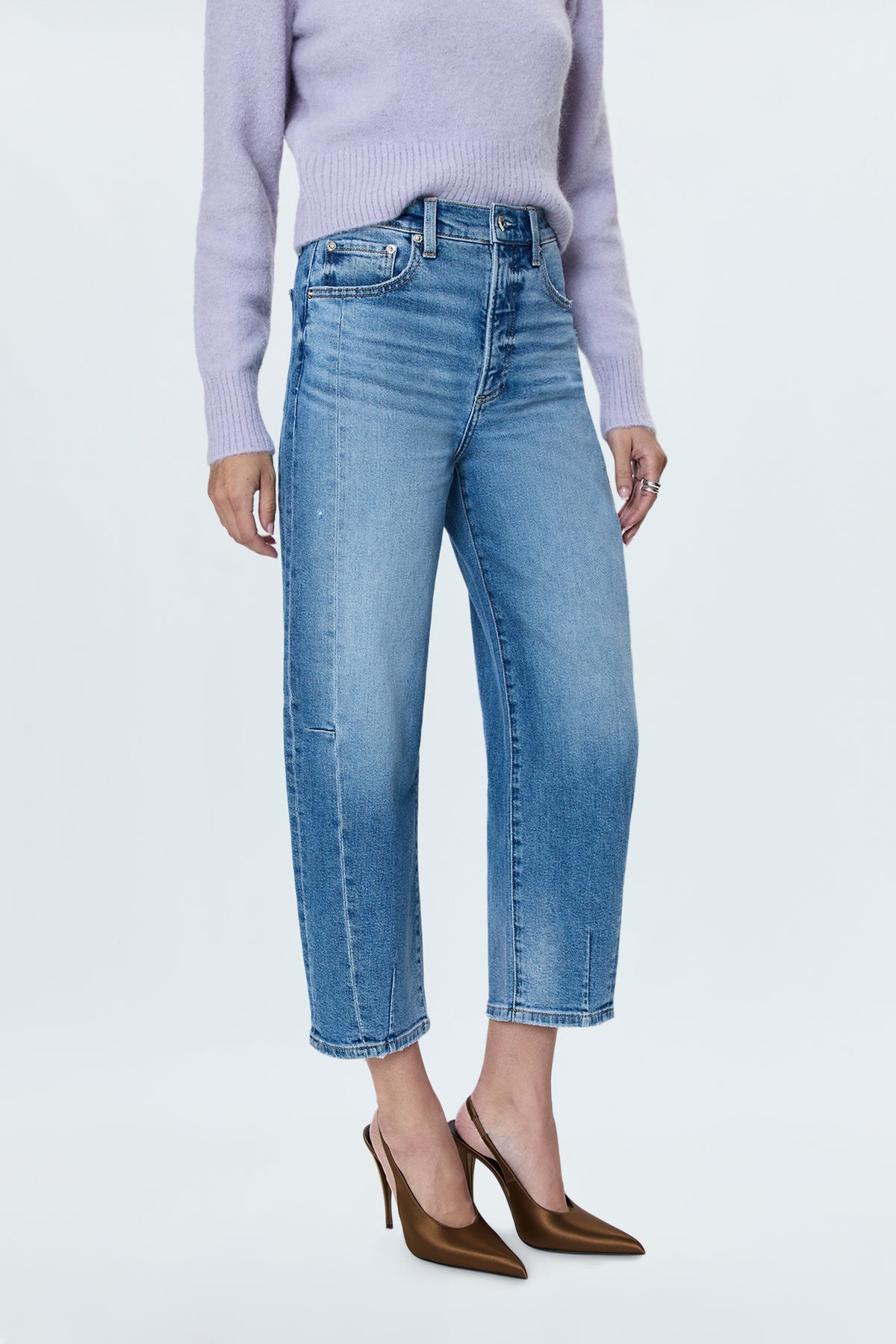 Eli High Rise Barrel Jean - Rhythm Vintage