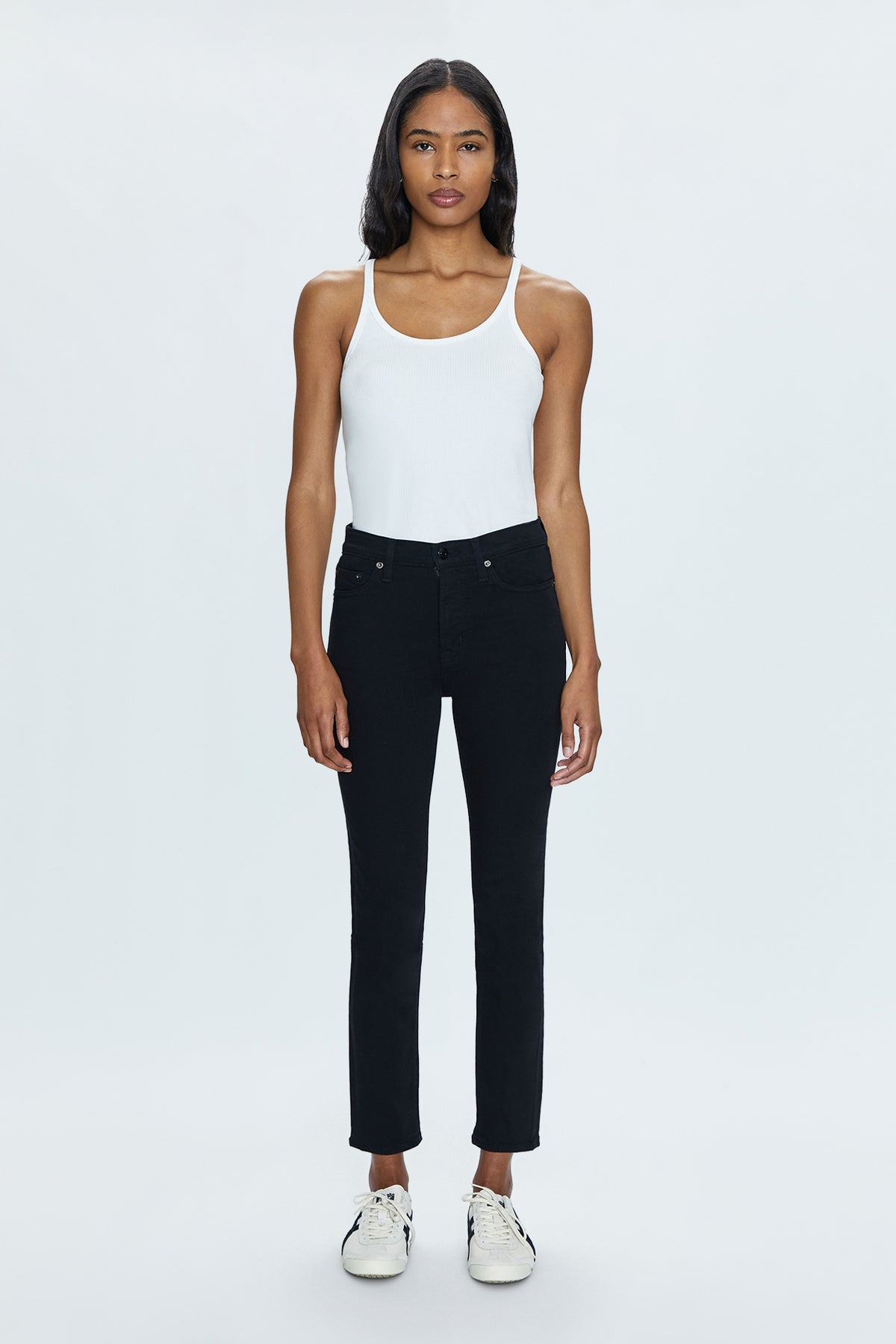 Madi High Rise Slim - Noir