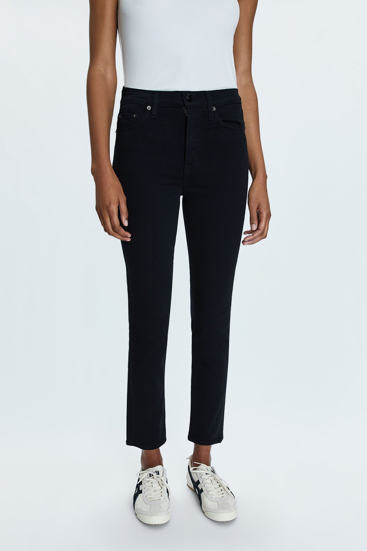 Madi High Rise Slim - Noir