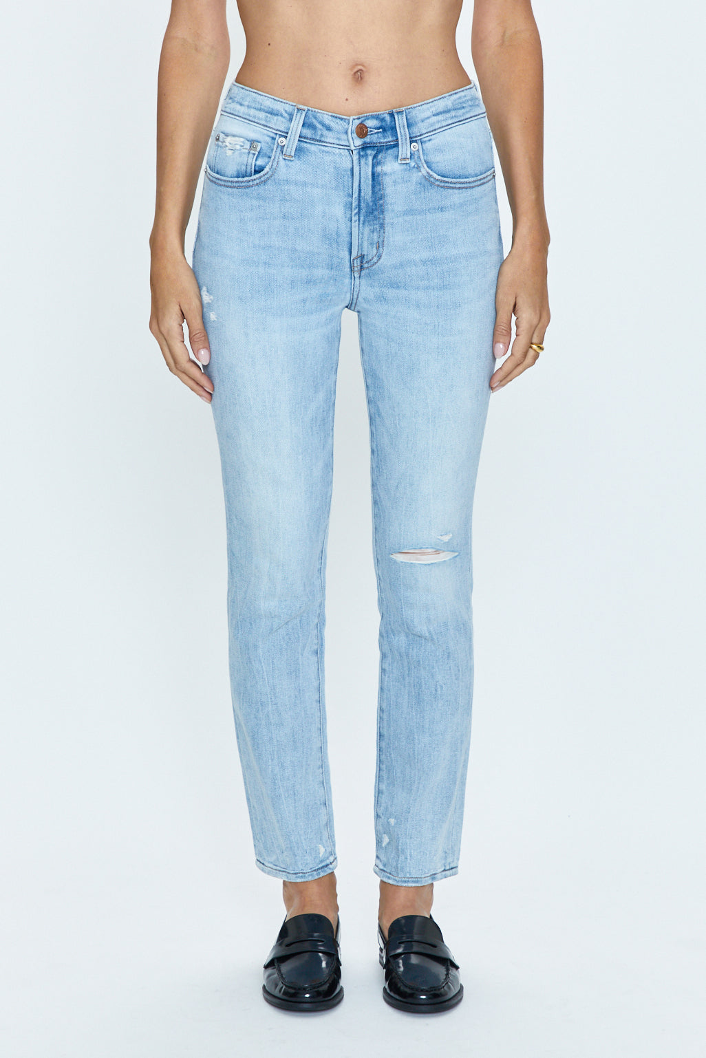 Madi High Rise Slim - Infinite Distressed