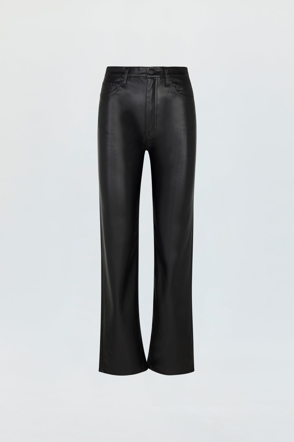 Cassie Super High Rise Straight - Slate Black