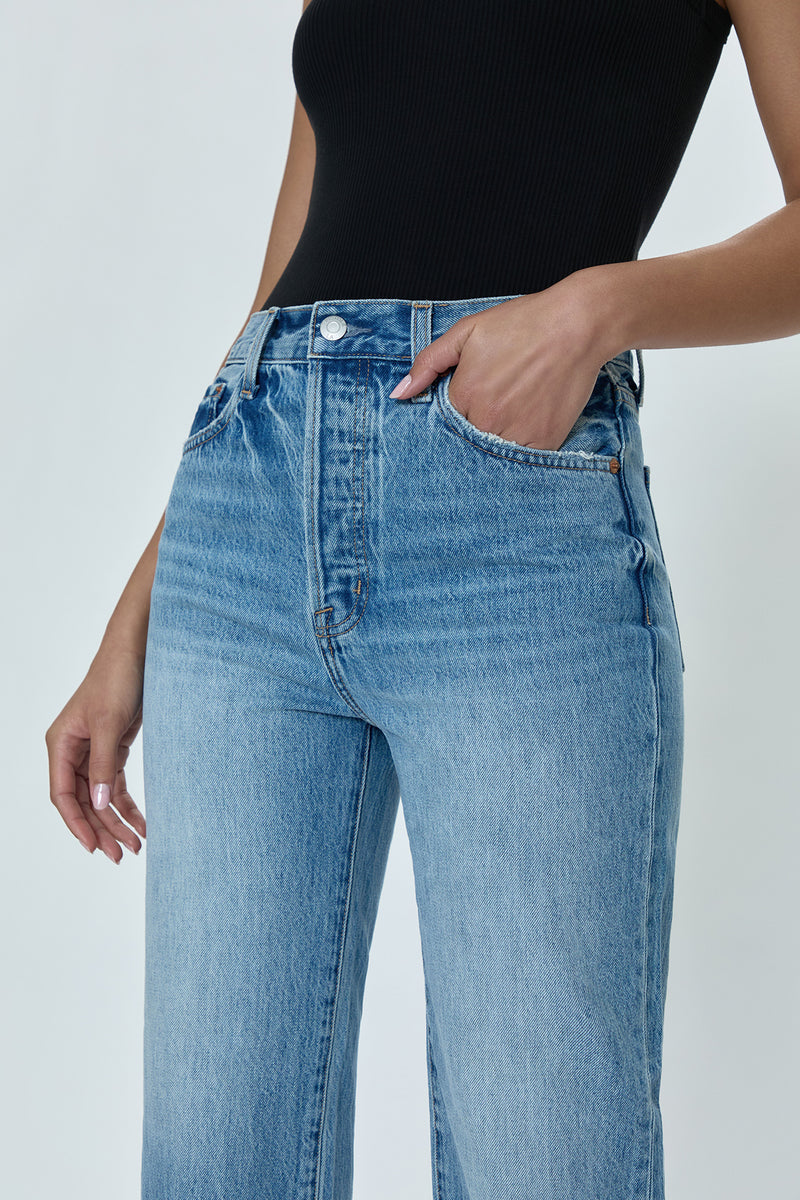 Cassie Super High Rise Straight - Era Vintage – Pistola Denim