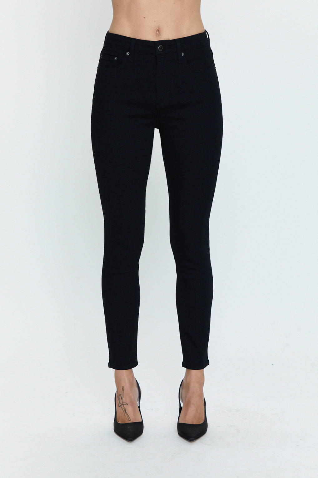 Aline High Rise Skinny - Dark Matter