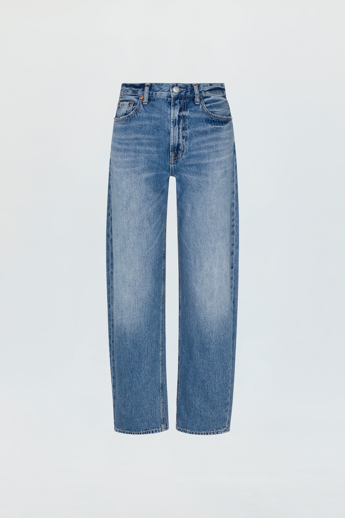 Wes High Rise Barrel Jean - Spectacle