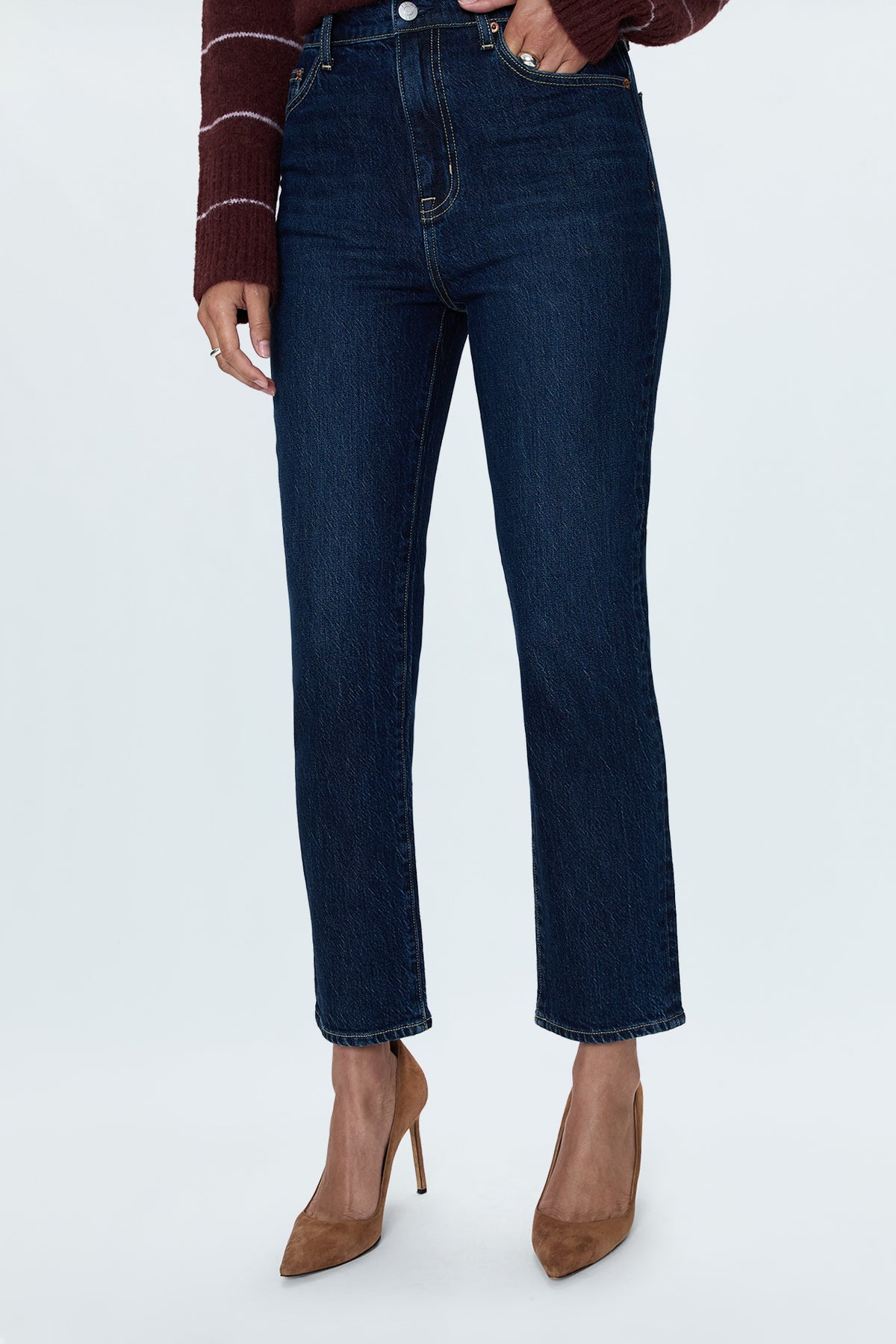 Bri High Rise Slim Jean - Focus