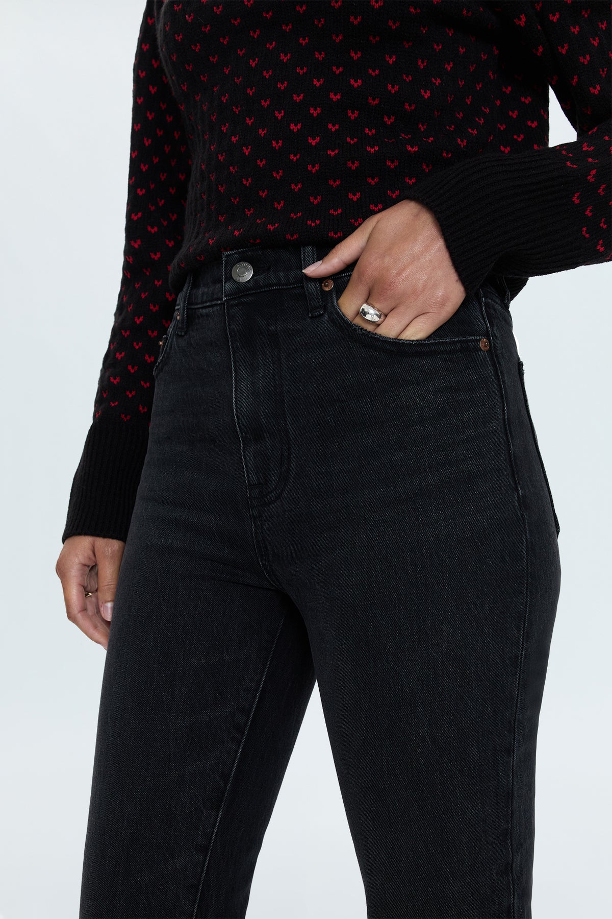 Bri High Rise Slim Jean - Lodge