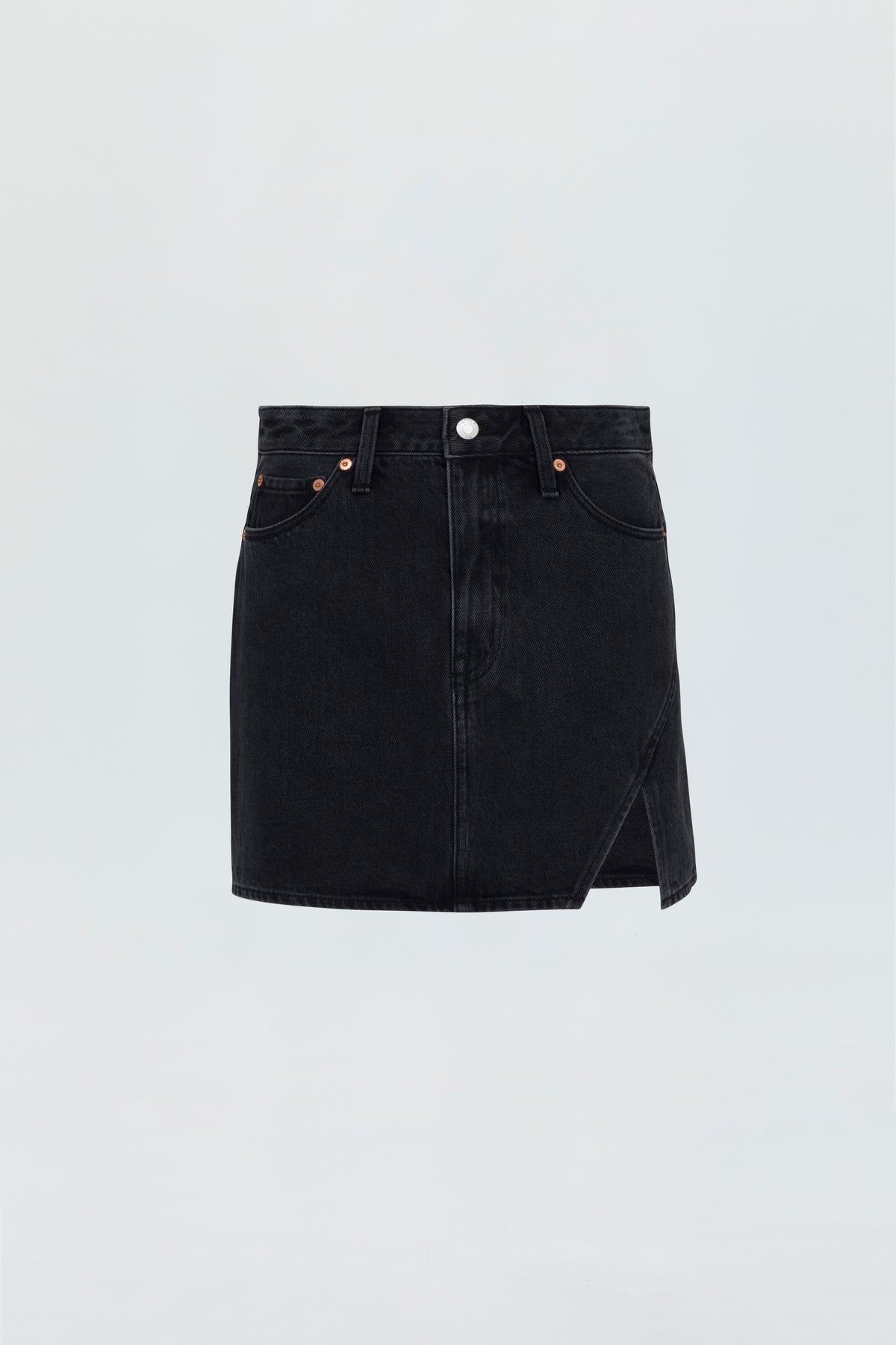 Rhea Mid Rise Mini Skirt - Voltaire