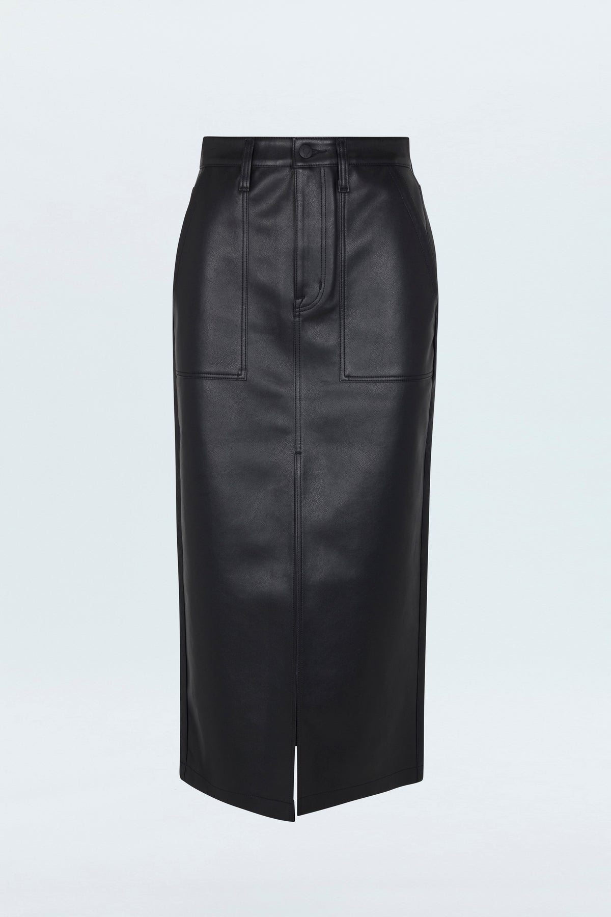 Alice Midi Skirt - Slate Black