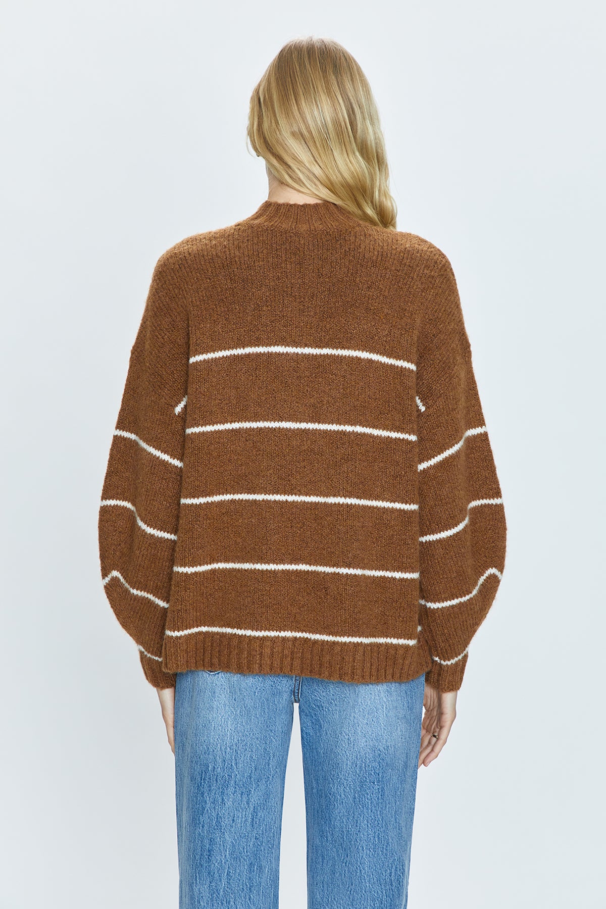 Carlen Sweater - Caramel Stripe