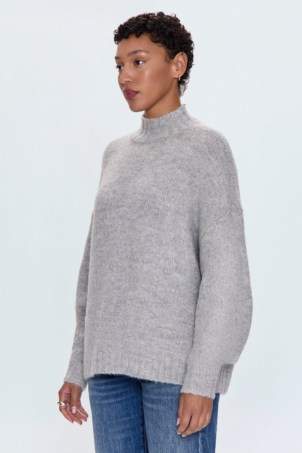 Carlen Sweater - Heather Grey