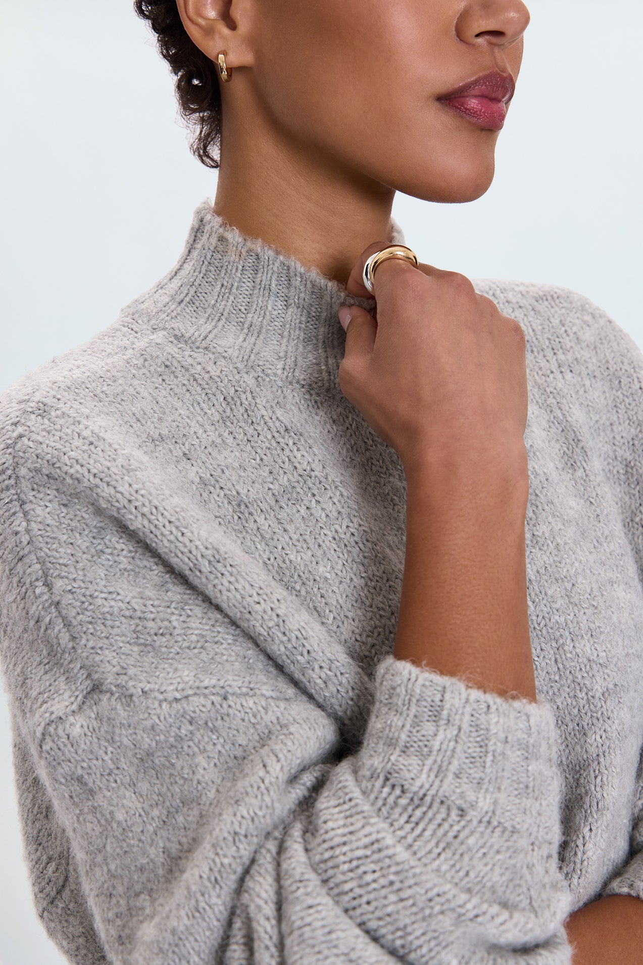 Carlen Sweater - Heather Grey