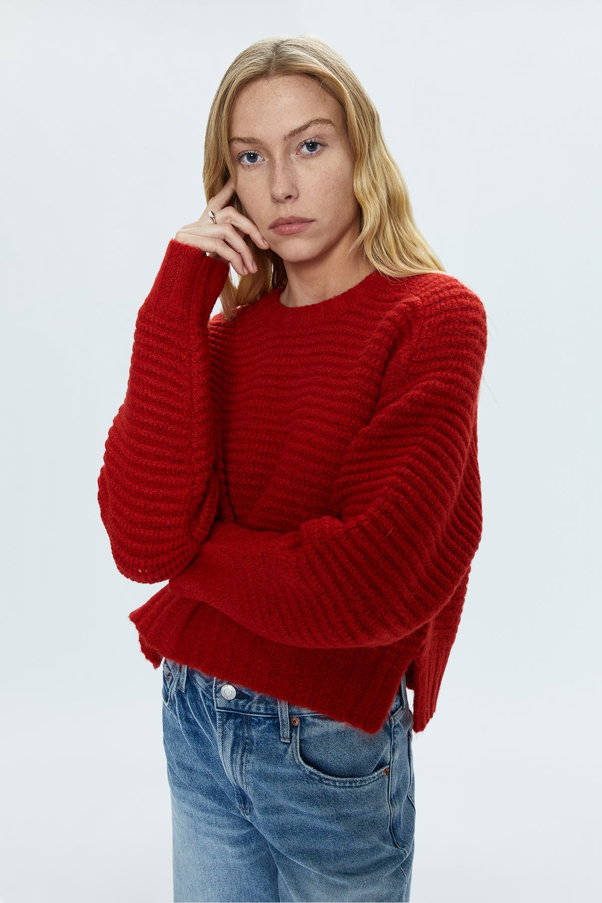 Adina Sweater - Rouge