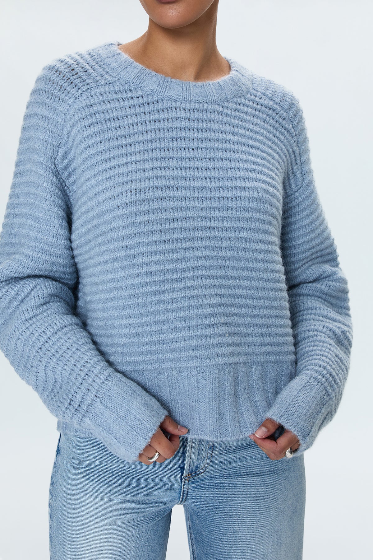 Adina Sweater - Soft Mist