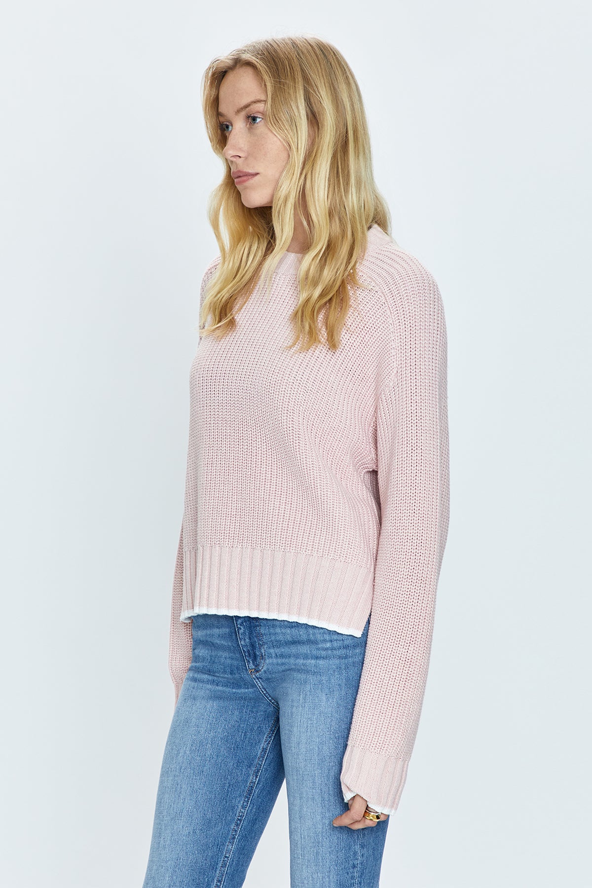 Adina Sweater - Icy Pink