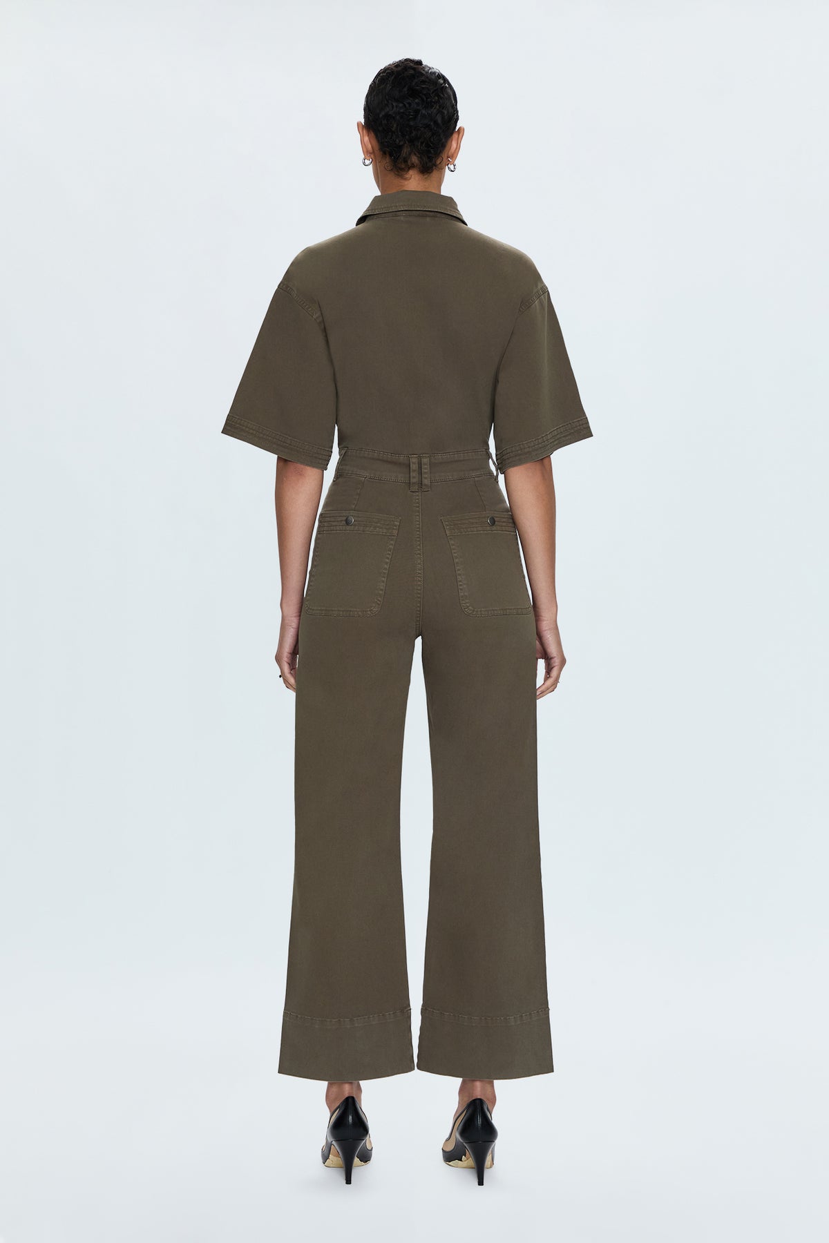 Bernice Jumpsuit - Deep Olive