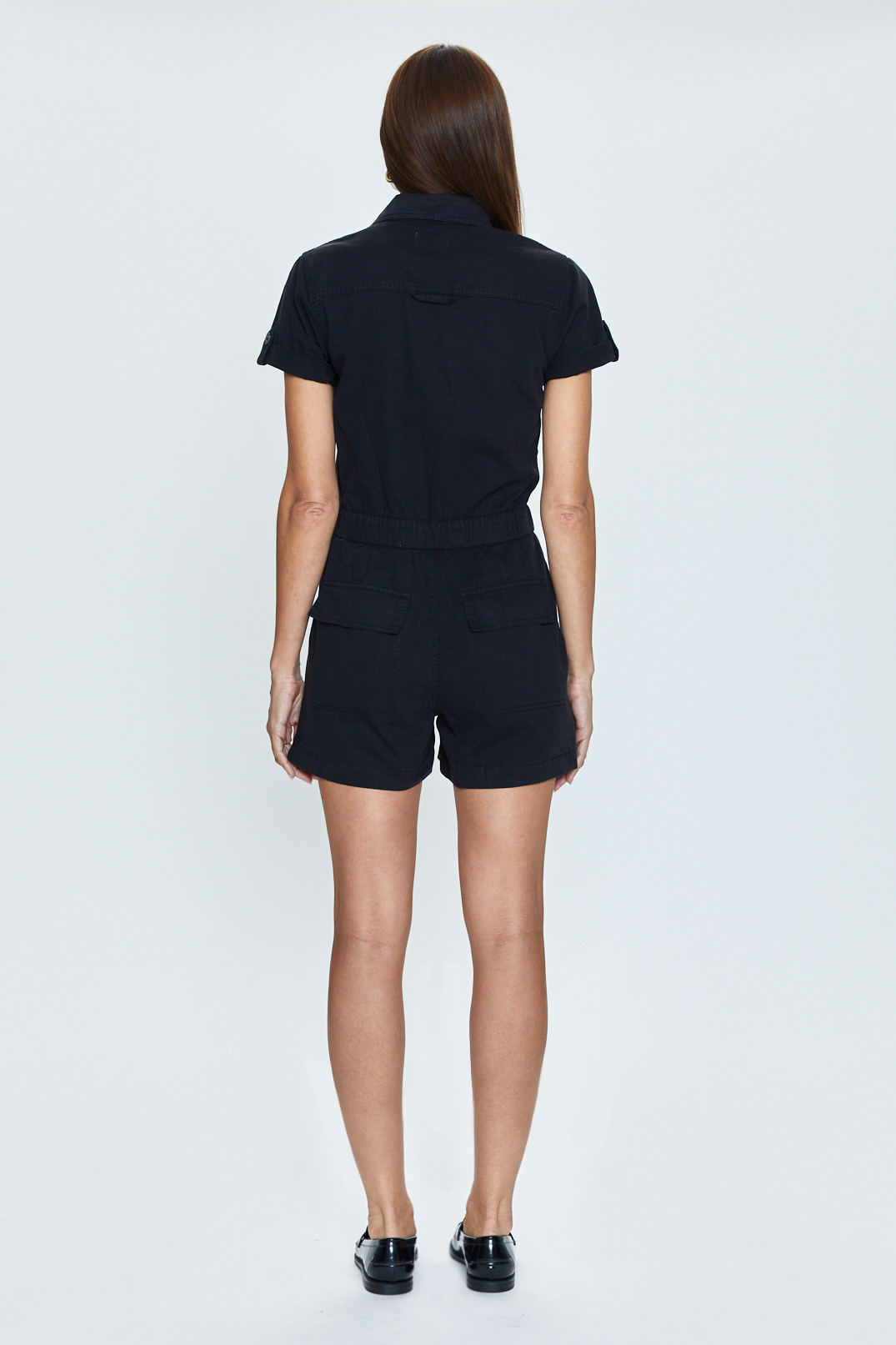 Campbell Romper - Noir