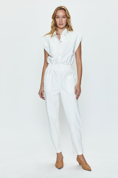 Rosie Jumpsuit - Porcelain – Pistola Denim