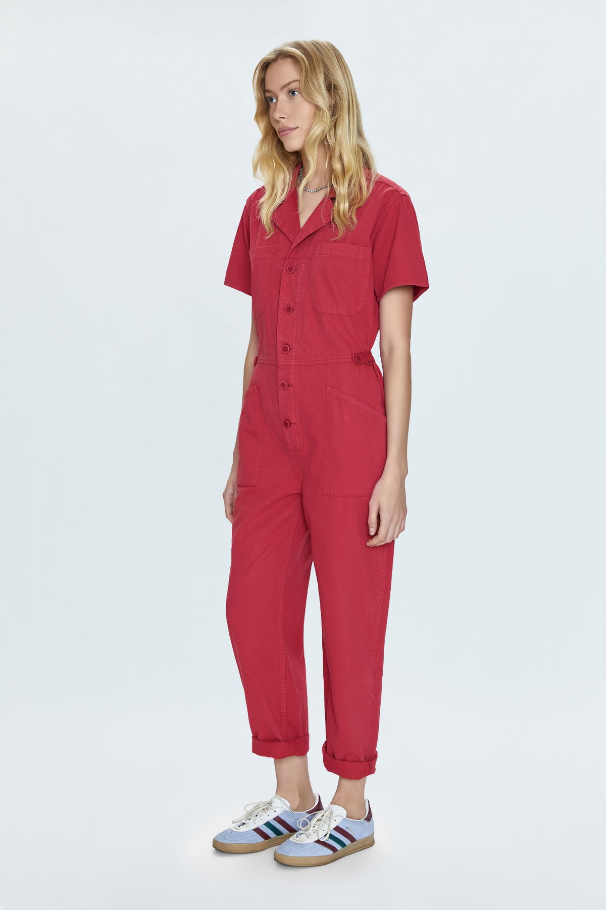 Grover Jumpsuit - Rouge