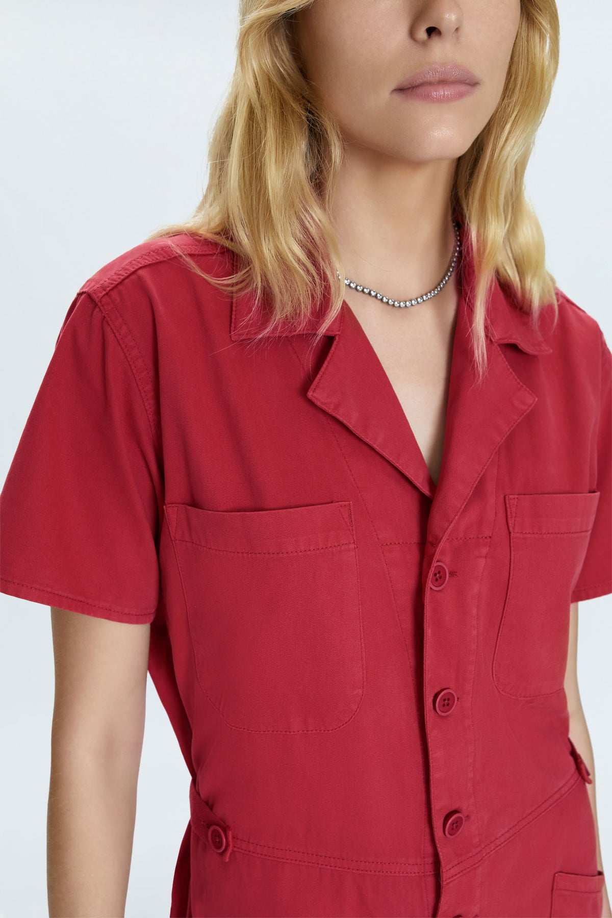 Grover Jumpsuit - Rouge