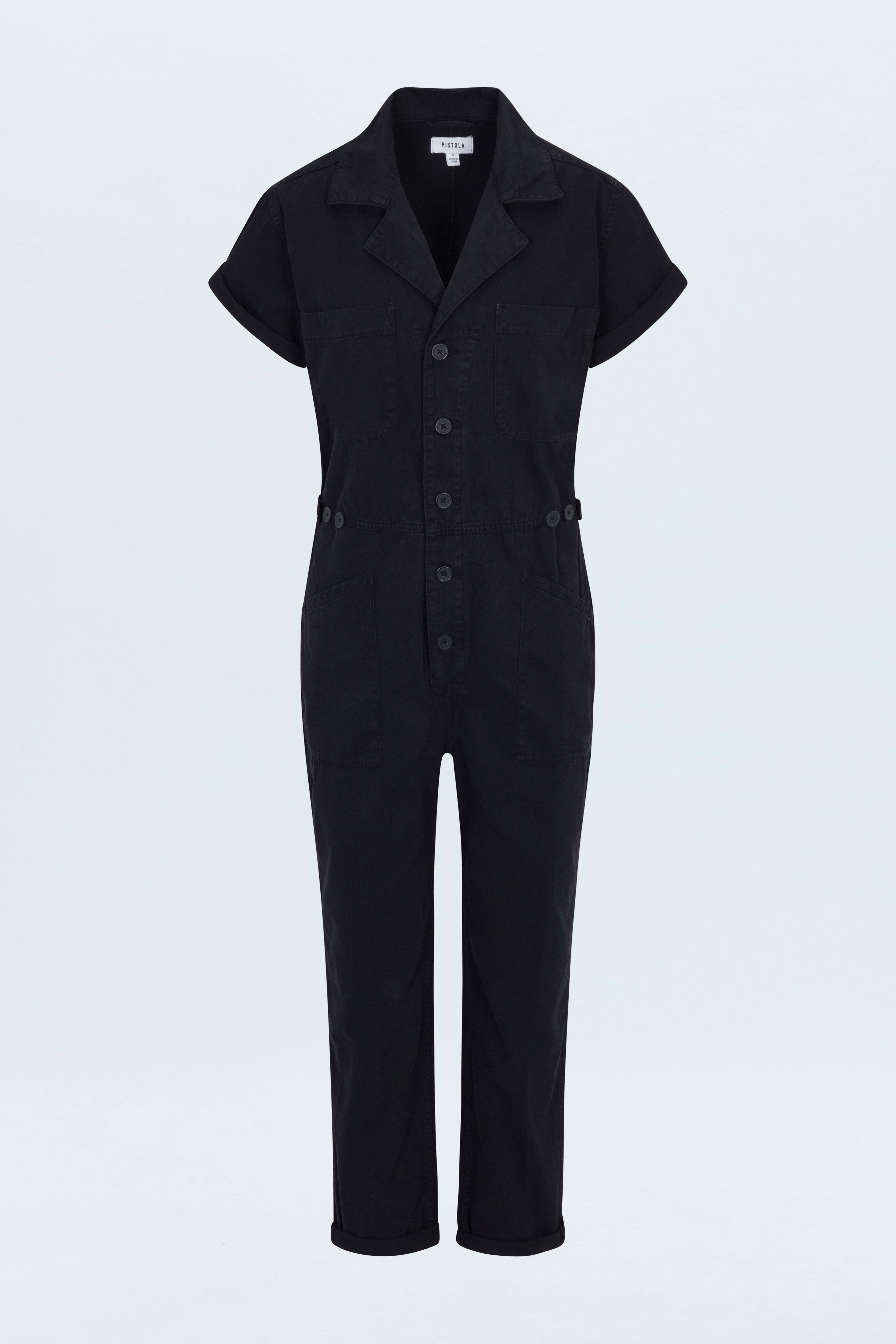 Grover Jumpsuit - Fade To Black