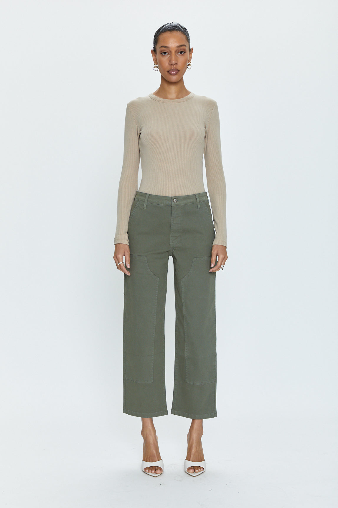 Cargo Trousers Multiple Pockets Versatile Fashion Women Wide Leg Cargo  Pants | eBay