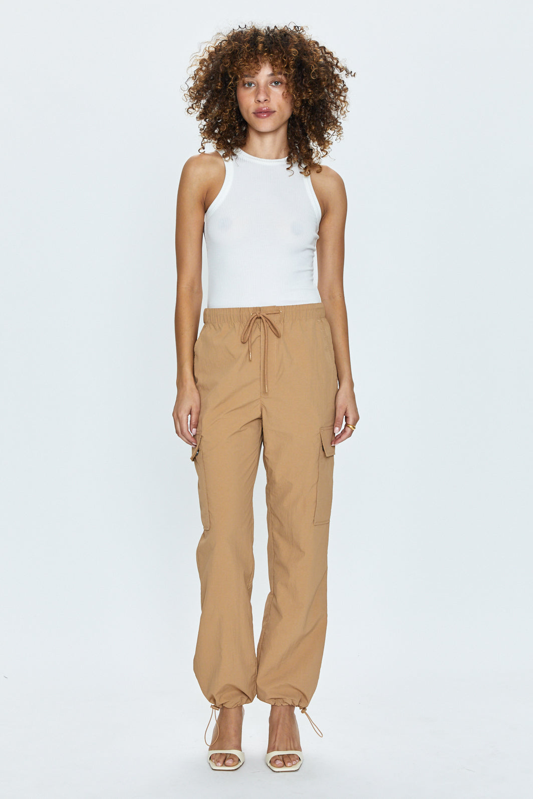 Jade Cargo Trouser - Camel