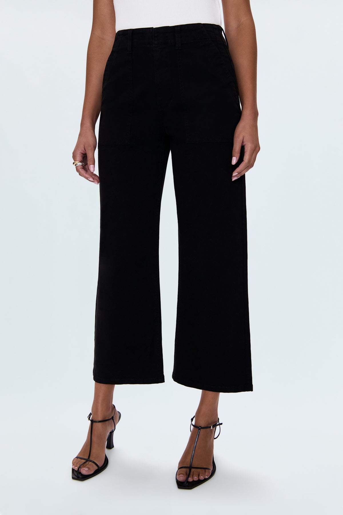 Sophia Wide Leg Pant - Black