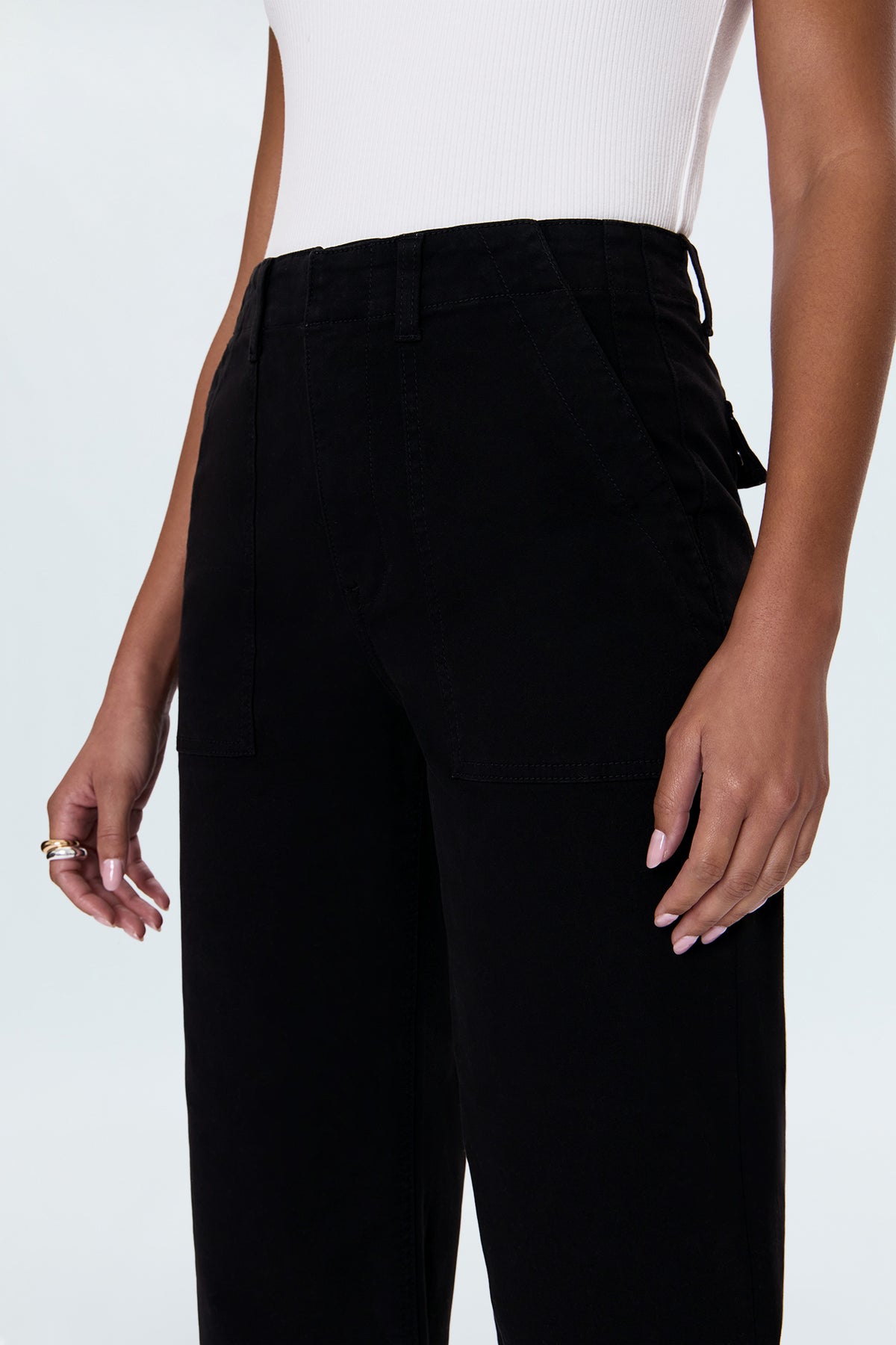 Sophia Wide Leg Pant - Black