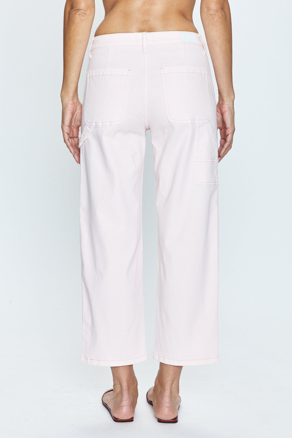 Ashton Carpenter Pant - Soft Blush