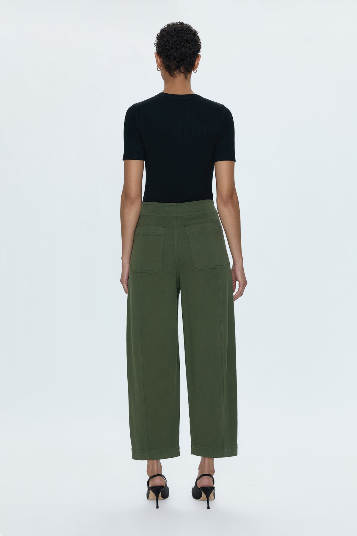 Suki Barrel Leg Trouser - Admiral