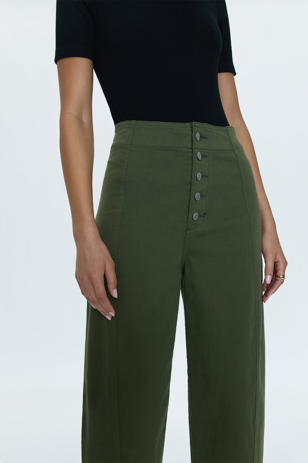 Suki Barrel Leg Trouser - Admiral