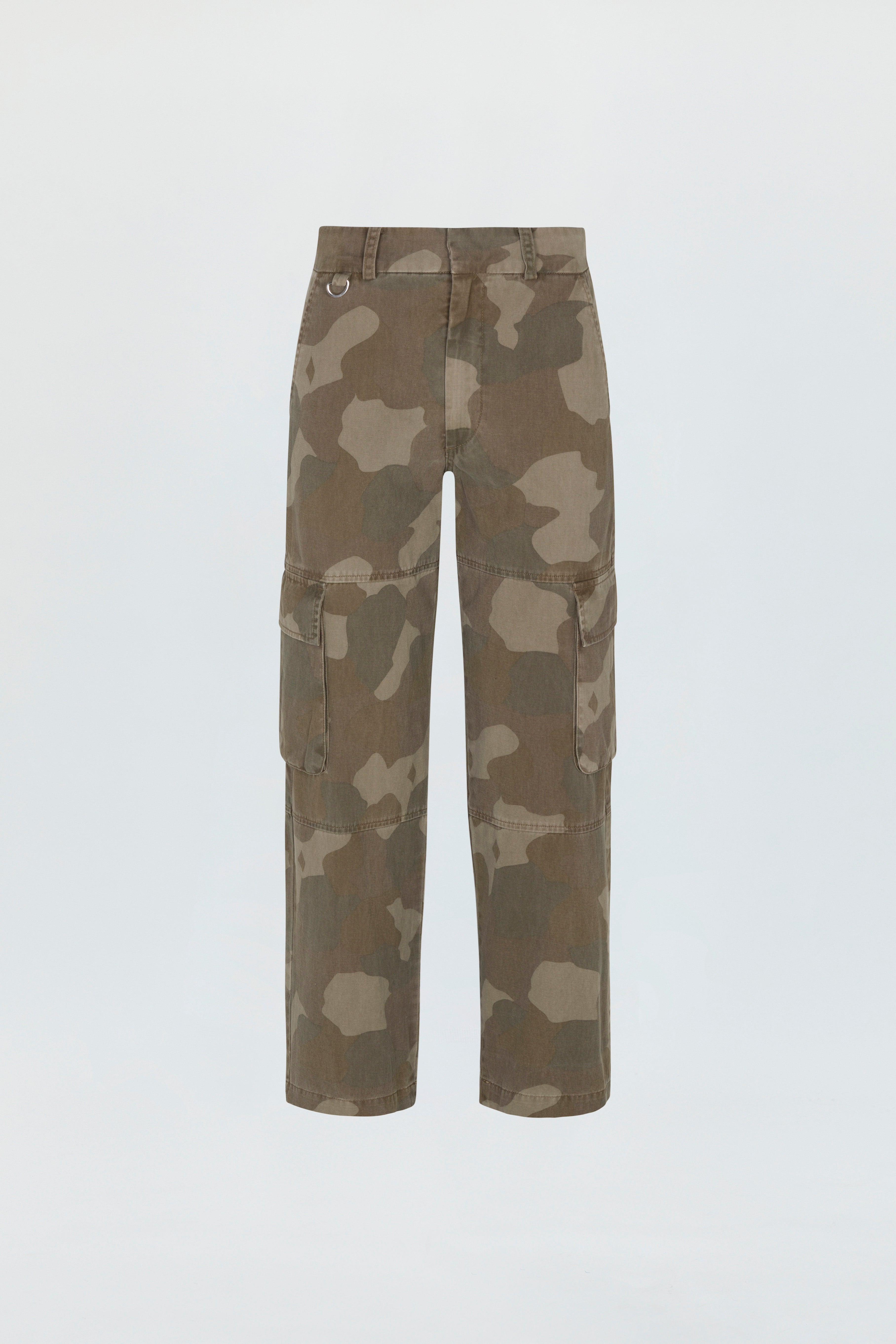 Addie High Rise Trouser - Camo