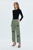 Addie High Rise Trouser - Royal Honor