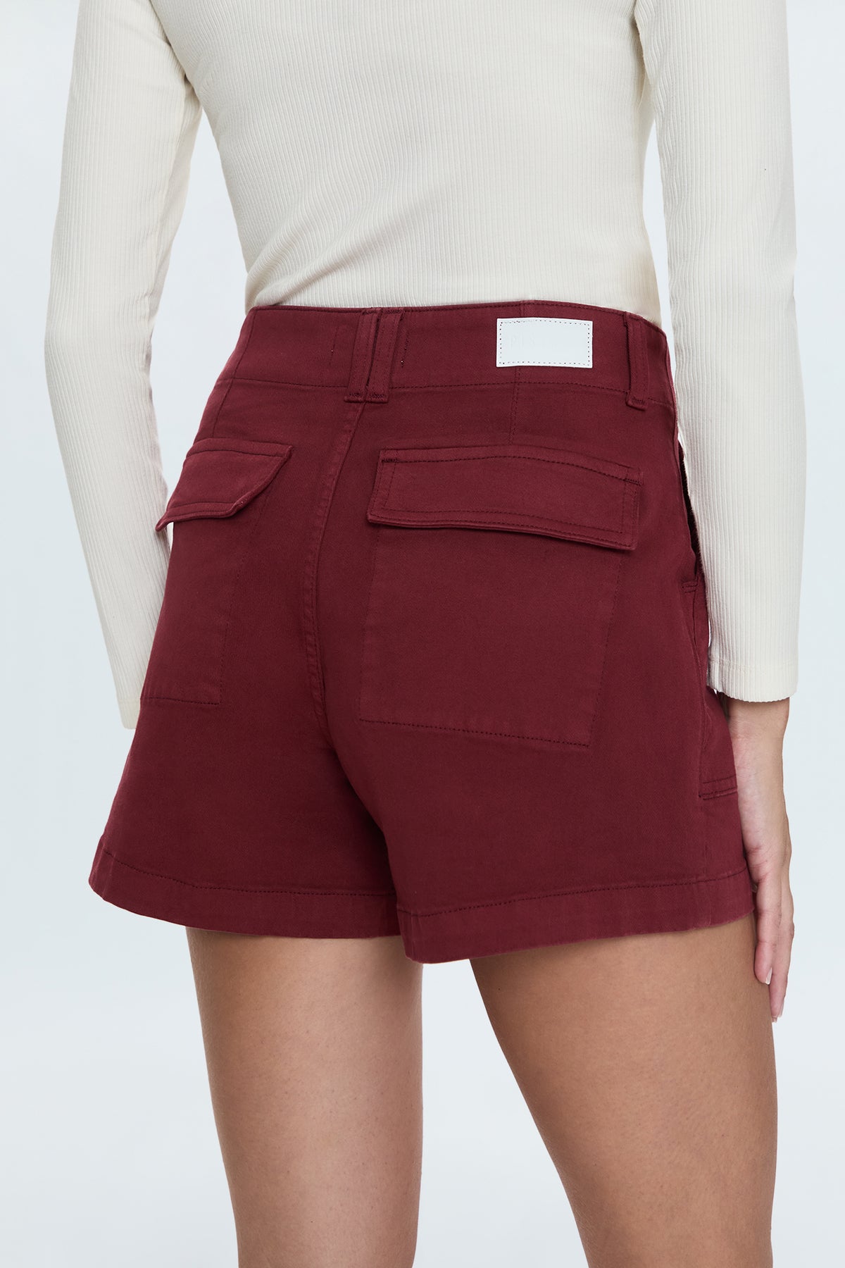 Marissa High Rise Utility Short - Sangria