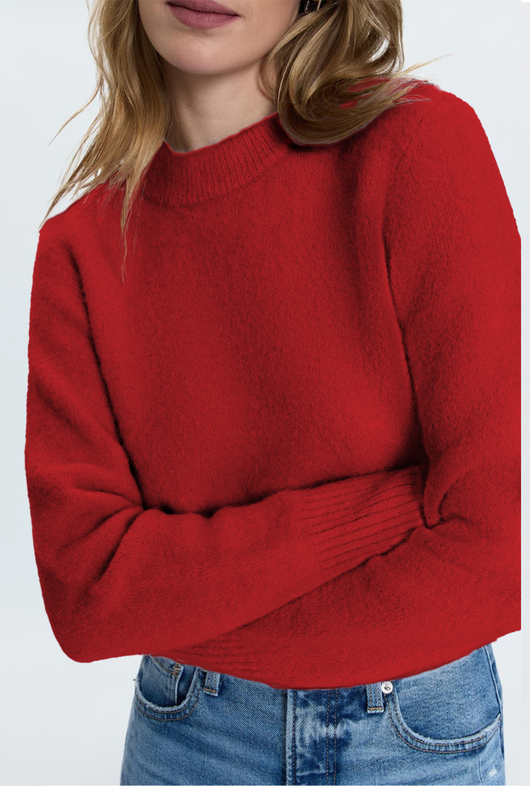 Sara Sweater - Rouge