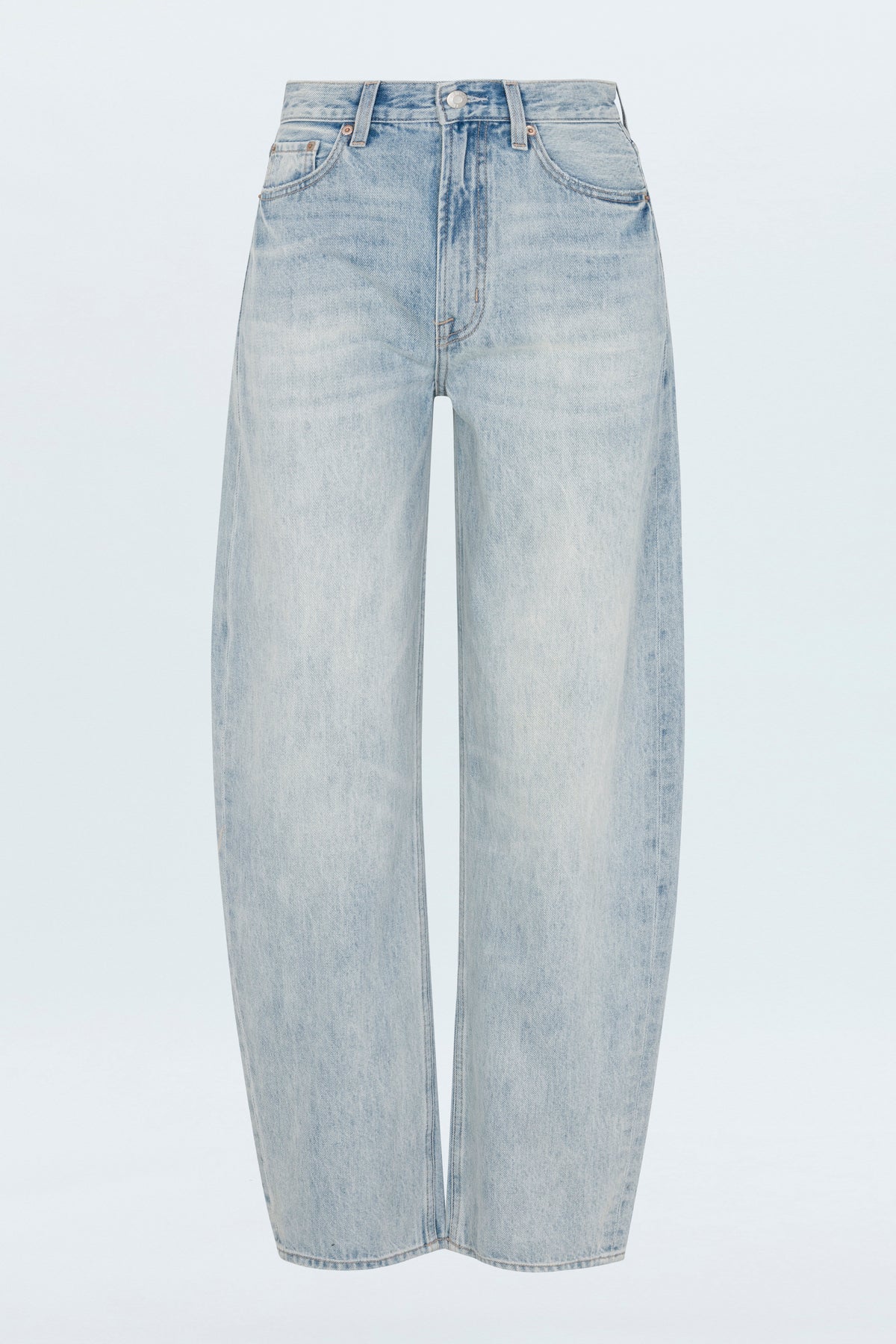 Wes High Rise Barrel Jean - Clever