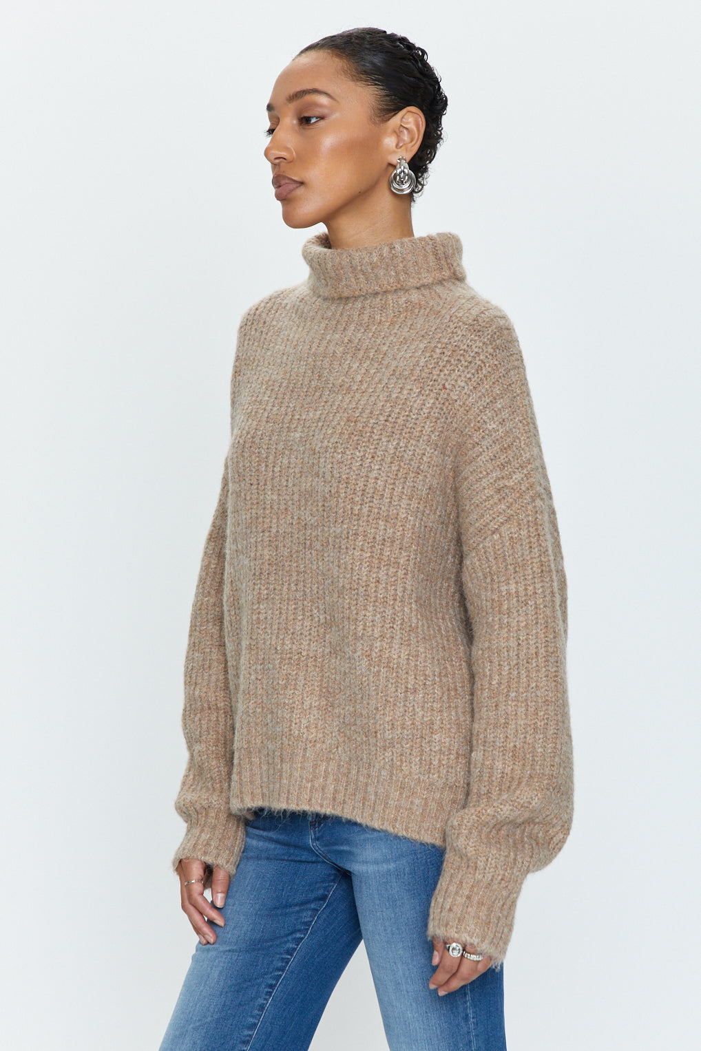 Ashley Turtleneck - Camel