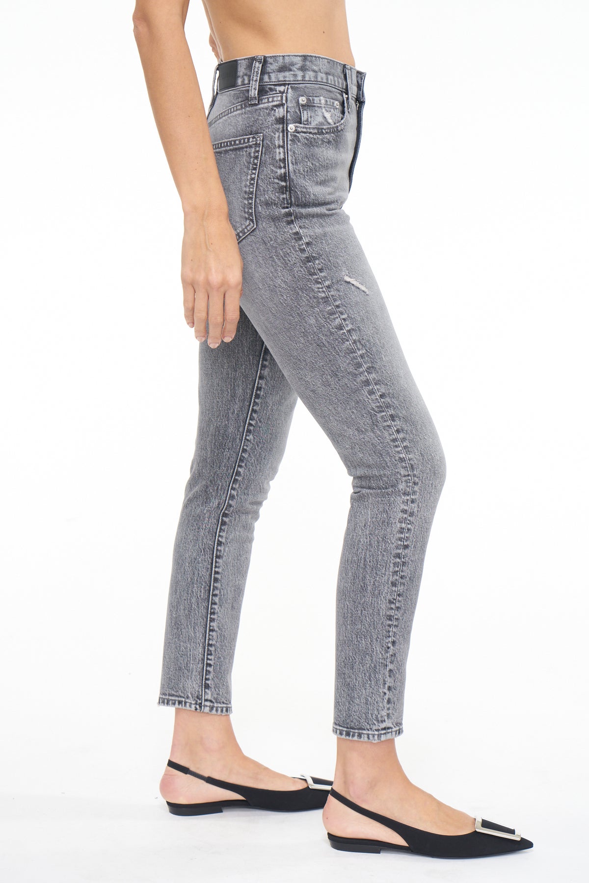 Kate High Rise Slim Straight - Whittier